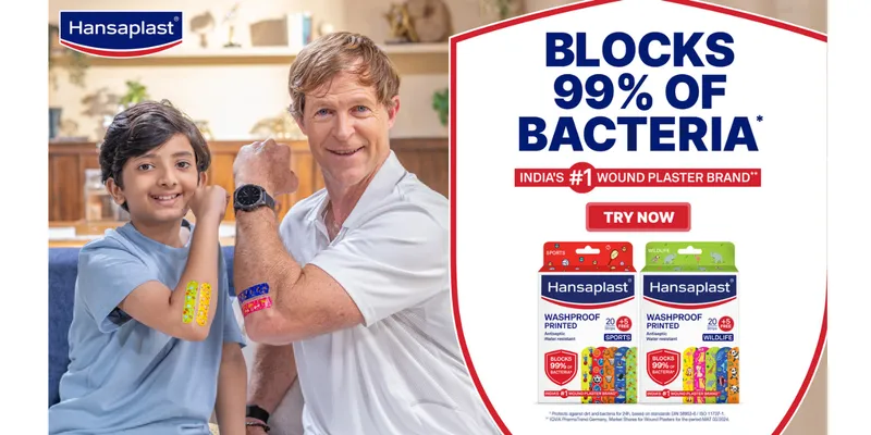 Hansaplast Launches Washproof Printed Plasters in Sports and Wildlife Designs